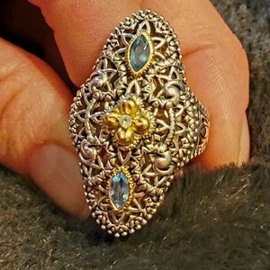 Barbara Bixby 925 Sterling Silver Ring Size 7